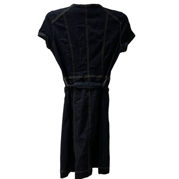 New York & Company Denim Zip-Up Dress NWT Women's size Small - Picture 2 of 6